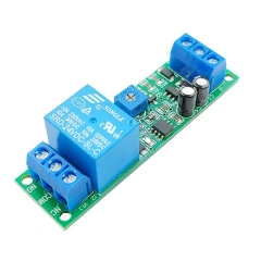 Adjustable Delay Monostable Trigger Relay Module 3V-24V DC 10s-60s/10min Timer Switch for Arduino/Robotics/Smart Home