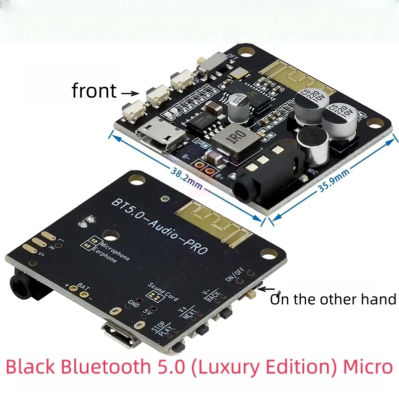 （1pcs ）VHM-314 Bluetooth decoding board MP3 lossless car speaker amplifier modification Bluetooth 4.1/5.0 circuit board