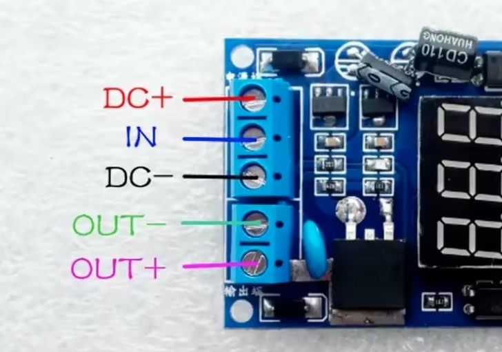 MOS Tube Control Module