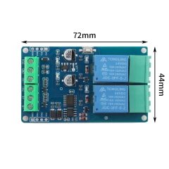 Modbus RTU 1 2 4 8 Channel Way relay module 5V 12V 24V Switching Switch Input/output RS485/TTL Communication