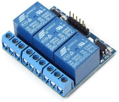 3 Channel Relay Module With Optocoupler Isolation Opto-isolated Compatible 3.3V 5V Signal High-voltage Relay