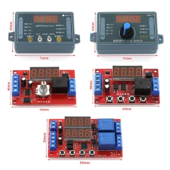 DC 5V 12V 24V 10A Adjustable Time Delay Relay Module LED Digital Timming Relay Timer Delay Trigger Switch Timer Control Switch