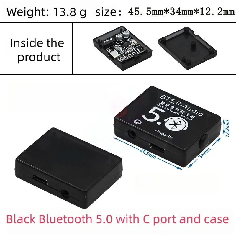 （1pcs ）VHM-314 Bluetooth decoding board MP3 lossless car speaker amplifier modification Bluetooth 4.1/5.0 circuit board