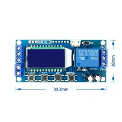 1~20Pcs 1-circuit Relay Module Delayed Power-off Disconnection Trigger Delayed Cycle Timing Circuit Switch XY-LJ02