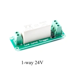 1 2 Channels 5V/12V/24V Low-level Trigger Solid State Relay Module DC-controlled DC Single-phase Device