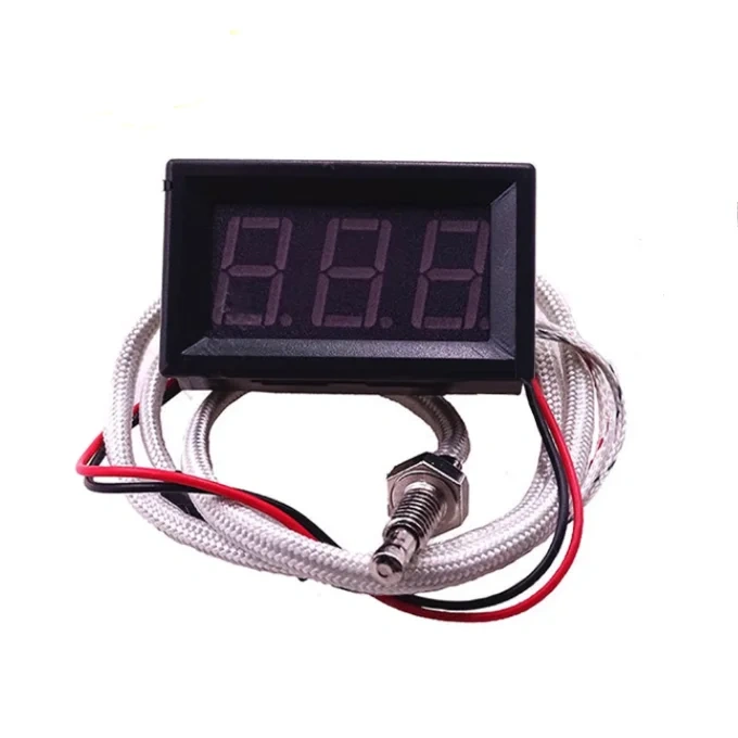 XH-B310 Digital High Temperature Thermometer K-type Thermocouple Industrial Digital Temperature Meter -30~800 Degree DC12V