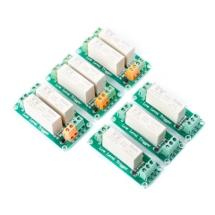 1 2 Channels 5V/12V/24V Low-level Trigger Solid State Relay Module DC-controlled DC Single-phase Device