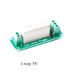1 2 Channels 5V/12V/24V Low-level Trigger Solid State Relay Module DC-controlled DC Single-phase Device