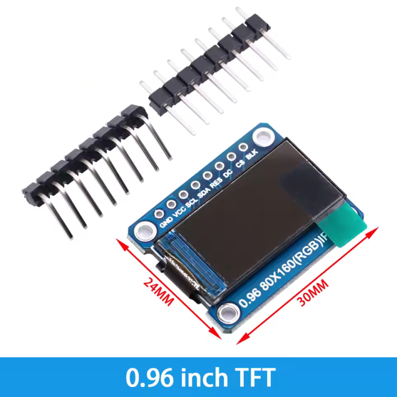 High-definition SPI 0.96 1.3 1.44 1.8 inch  TFT color screen OLED LCD screen ST7735