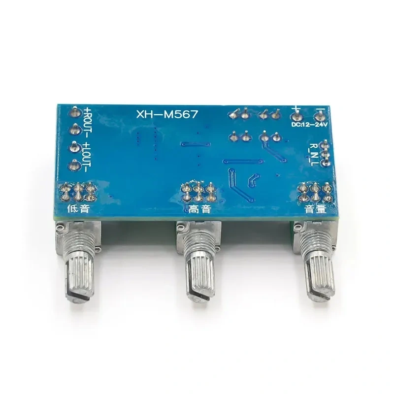XH-M567 High Power Stereo Amp Module TPA3116D2 80W*2 Dual Channel Digital Audio Amplifier Board for DIY Speakers, Car Audio