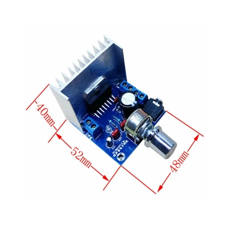 2PCS TDA7297 15W+15W Dual-Channel Noise-Free 12V Digital Power Amplifier AMP Board