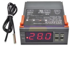 WH7016C Digital LCD Thermostat Regulator Temperature Controller With NTC Sensor