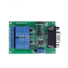 2-way Serial Port RS232 Relay UART Protocol DB9 Interface Remote Control Switch Smart Home Automation