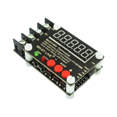 MAX31865 high precision isolated temperature collector module PT100 serial port output upper computer software debugging