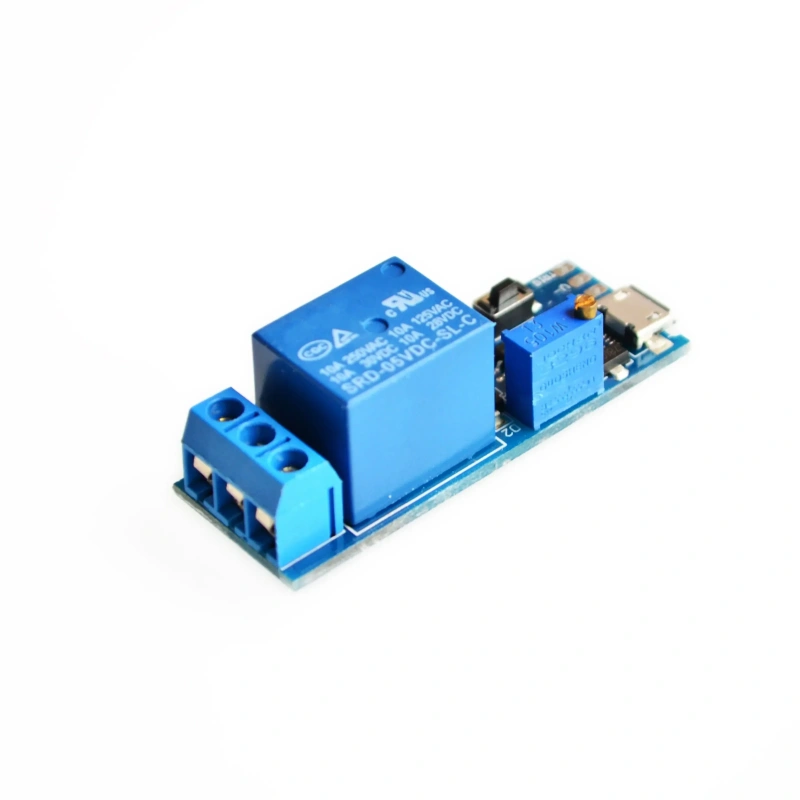 1Pcs Trigger Delay Timer Relay Conduction Relay Module Time Delay Switch Wide voltage 5V-30V