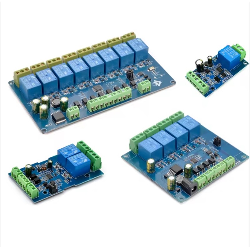 RS485/TTL Modbus-Rtu 1/2/4/8 Channel Relay Module