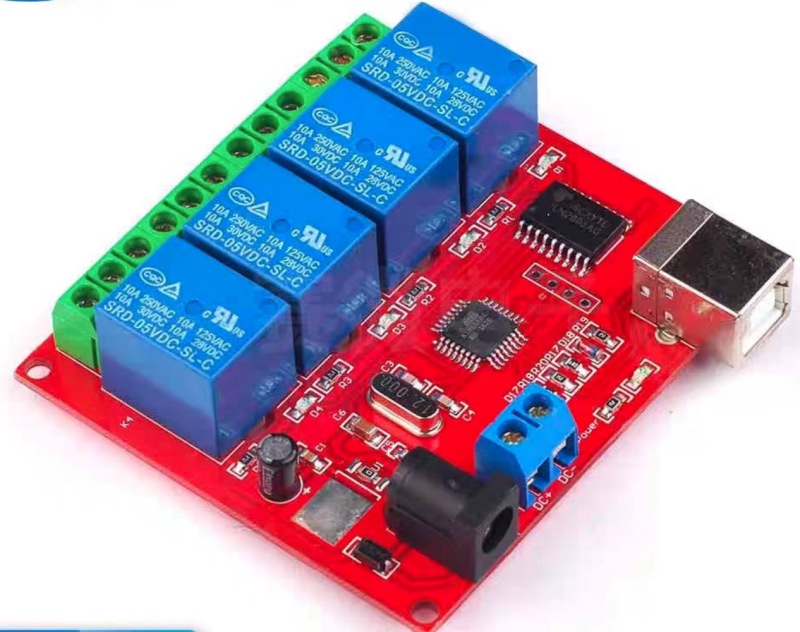 1/2/4/8 Channel USB Control Switch Relay Module