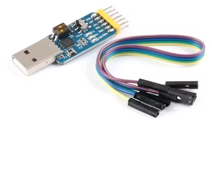 6-In-1 Multifunction Serial Port Module USB To UART CP2102 TTL 485 232