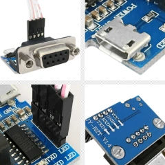 5/10PCS MAX3232 RS232 to TTL  Serial Port Converter Board /Chip is Original  MAX3232CSE For  Arduino