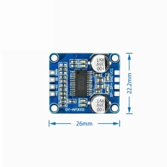 DY-AP3001 Power Amplifier Board Monoblock Amplifier Class D AMP Amplificador for 4ohm 8ohm Speaker DC 8V-24V 10/15/20/25/30W