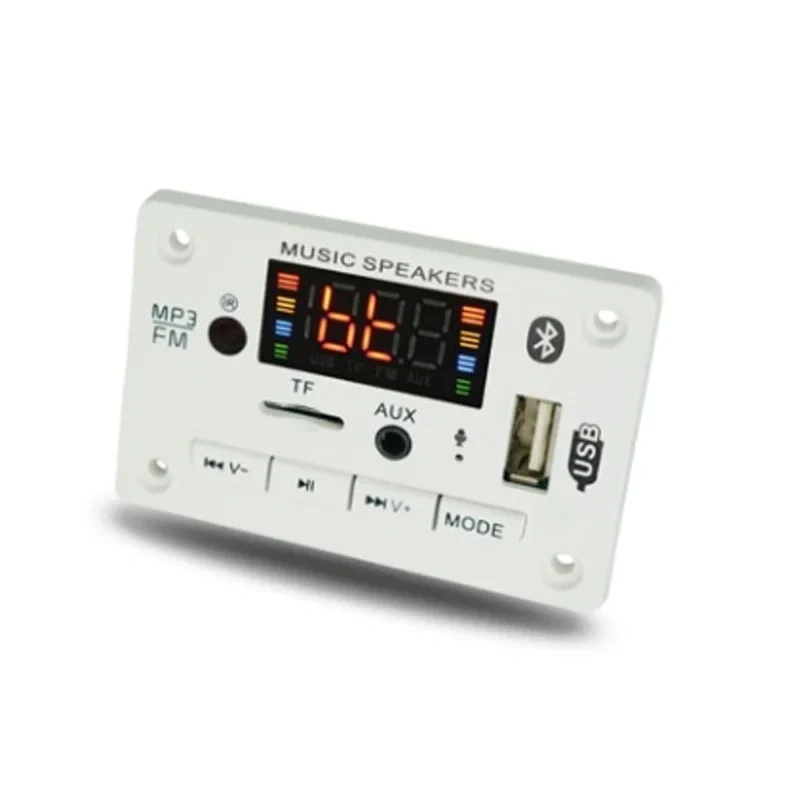 5V 12V MP3 Decoder Decoding Board Module Bluetooth 5.0 Car USB MP3 Player WMA WAV TF Card Slot / USB / FM Remote Board Module