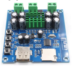 XH-M422 DC12-24V TPA3116D2 50W + 50W Bluetooth 4.0 Amplifier Board Module With Bluetooth U Disk TF Card Player C3-001