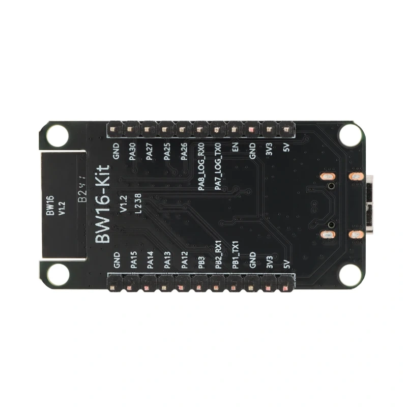 Dual-band WiFi + Bluetooth Low Energy 5.0 module, based on RTL8720DN chip BW16-Kit/development board