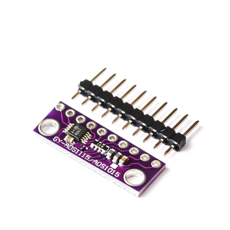 16 Bit I2C ADS1115 ADS1015 Module ADC 4 channel with Pro Gain Amplifier 2.0V to 5.5V for Arduino RPi