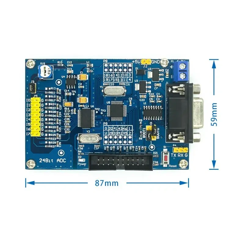 ADS1256 24-bit AD high-precision acquisition module 24-bit ADC STM32F103C8T6 AD module