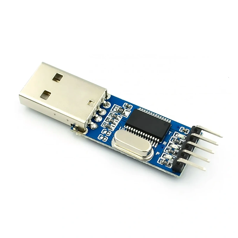1PCS USB to TTL serial port in nine upgrade Brush plate PL2303HX is module For STC MCU download cable