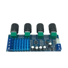 XH-M577 digital power amplifier board TPA3116D2 audio amplifier board 12-24V