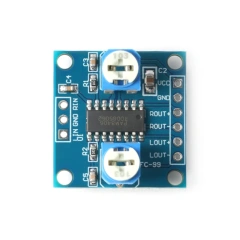 PAM8406 Digital Power Amplifier Board Stereo Noise-free 2X5W Class D Power Amplifier Module With Volume Potentiometer
