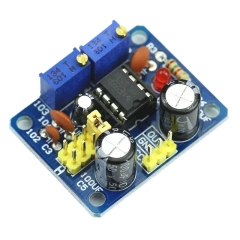 NE555 Pulse Module - Adjustable Frequency & Duty Cycle Square/Rectangle Wave Signal Generator