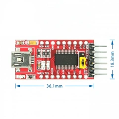 FT232RL FT232 FTDI USB 3.3V 5.5V to TTL Serial Adapter Module for Arduino FT232 Pro Mini Port USB TO TTL 232 Mini / Type-C USB