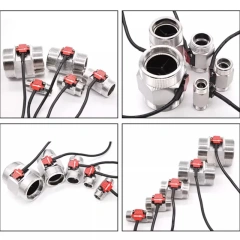 Hall effect flowmeter sensor, stainless steel liquid flowmeter, industrial sensor pipeline