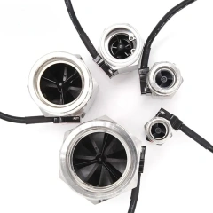 Hall effect flowmeter sensor, stainless steel liquid flowmeter, industrial sensor pipeline