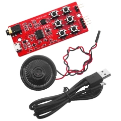KEYES YX5200-24SS MP3 Voice Module With TF Card Solt +Speaker+Micro USB UART Port For Arduino &Raspberry Pi Projects DIY Kit