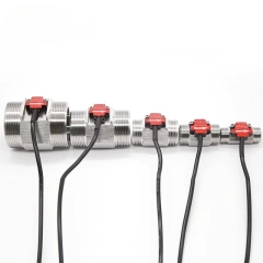 Hall effect flowmeter sensor, stainless steel liquid flowmeter, industrial sensor pipeline