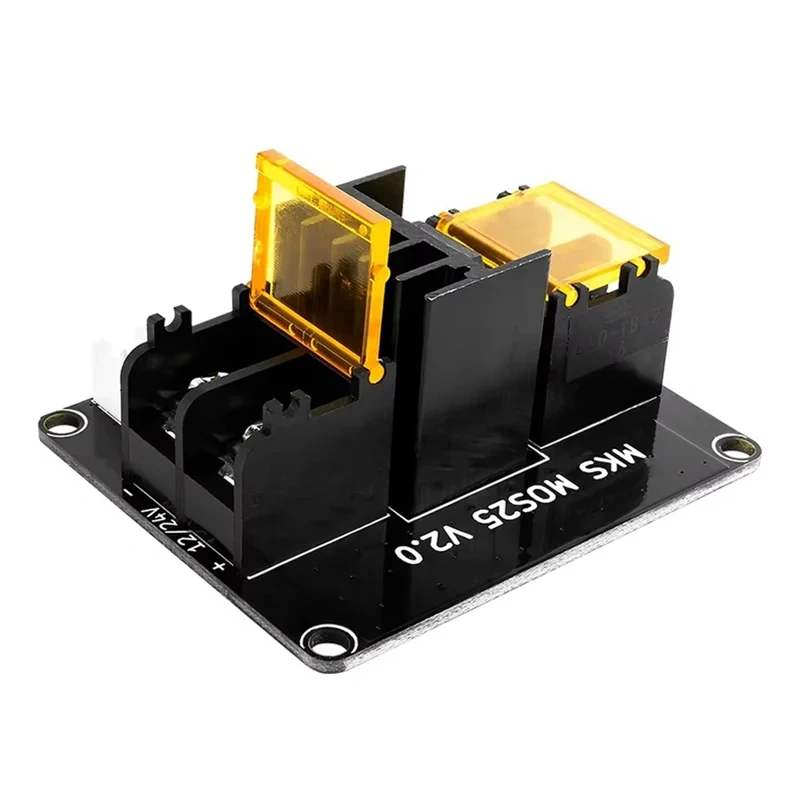 New!MKS MOS25 3D Printer For Heating-Controller Parts For Heat Bed Extruder MOS Module With 25A Big Current Support