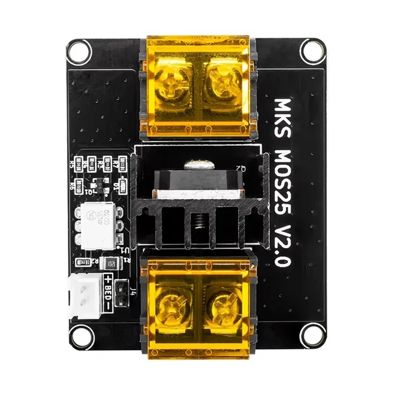 New!MKS MOS25 3D Printer For Heating-Controller Parts For Heat Bed Extruder MOS Module With 25A Big Current Support