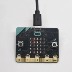 Microbit programming USB data cable micro: Bit development board burning power supply download connection cable 1m long