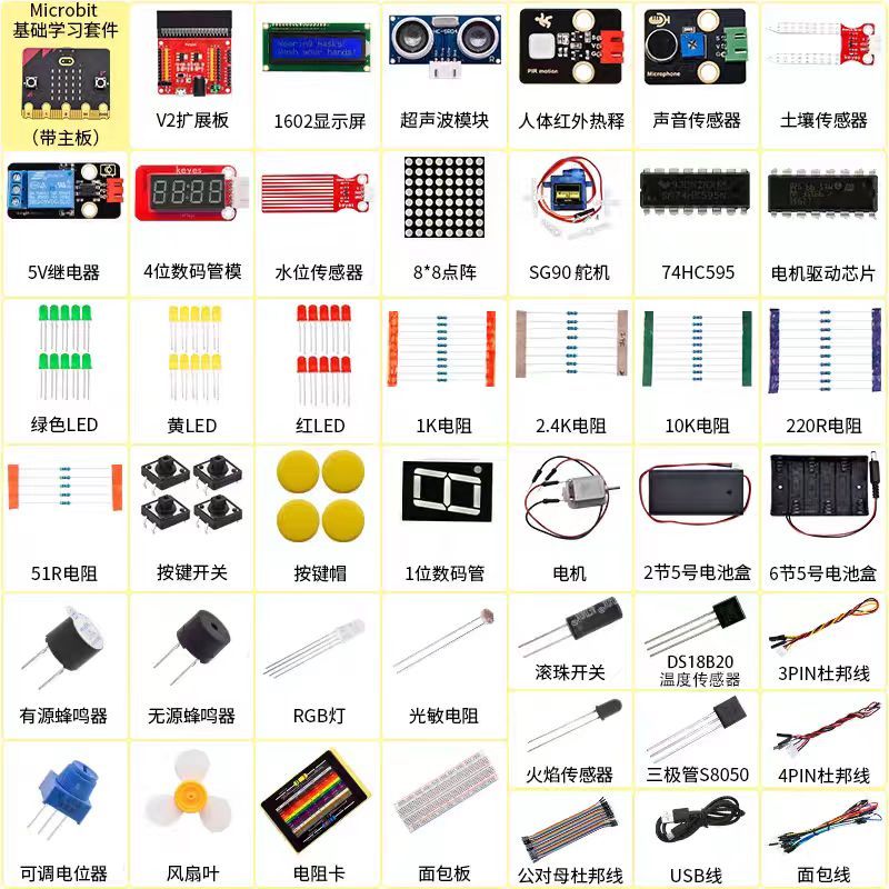 Microbit Development Board Learning Kit