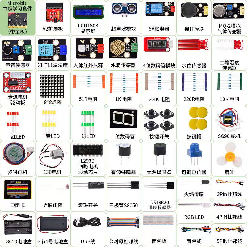 Microbit Development Board Learning Kit