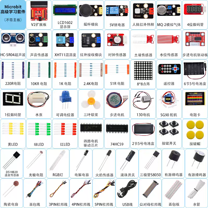 Microbit Development Board Learning Kit