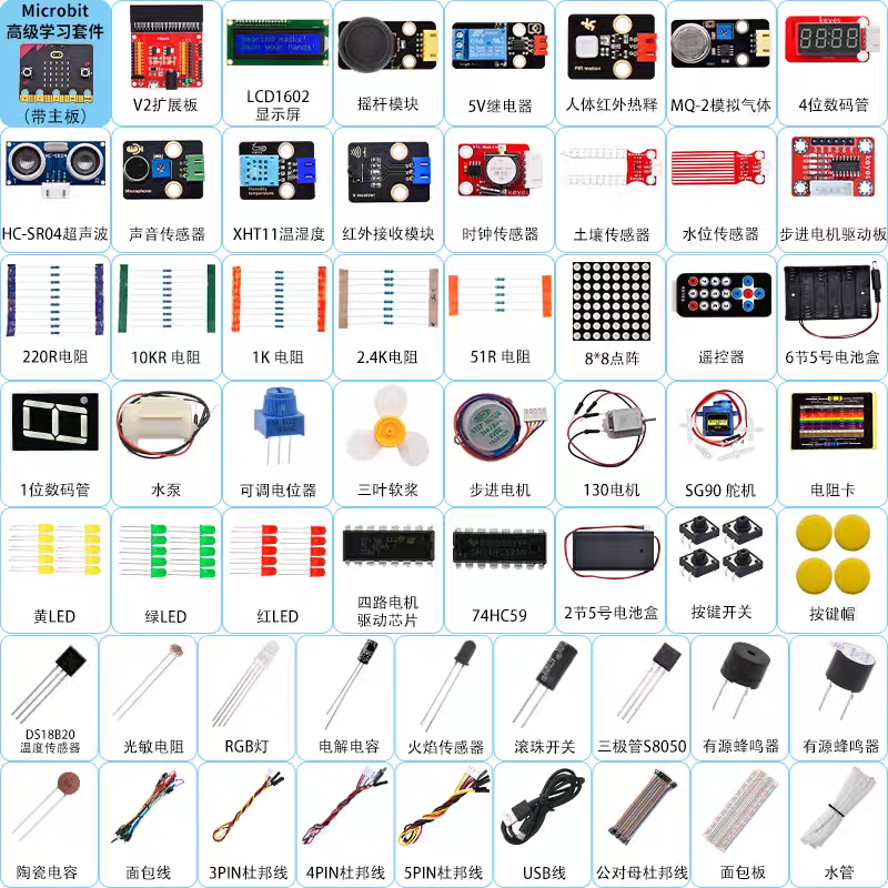 Microbit Development Board Learning Kit