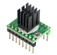 Suitable for Makerbase A4988 stepper motor driver Reprap with heat sink green version accessory
