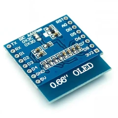 0.66-inch OLED Display Module LCD IIC/I2C Interface FOR D1 MINI Display