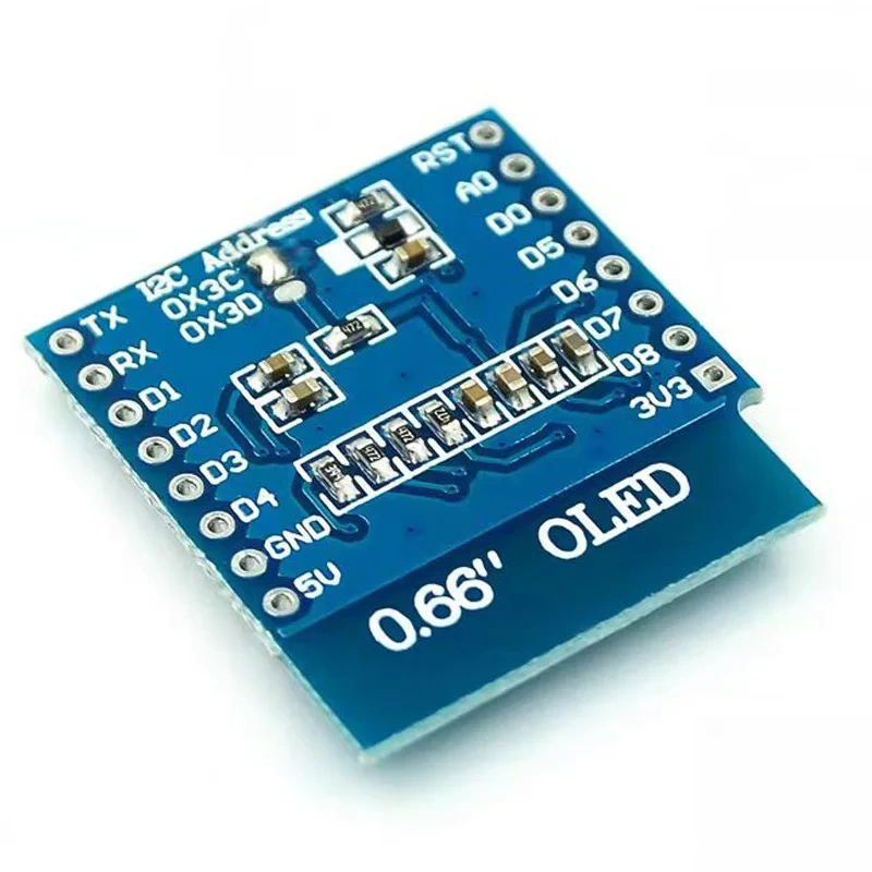 0.66-inch OLED Display Module LCD IIC/I2C Interface FOR D1 MINI Display