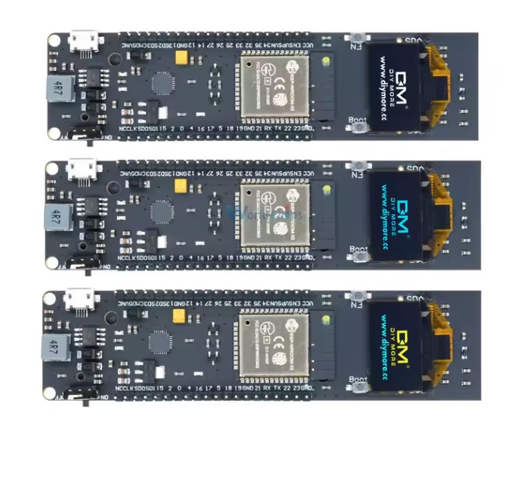 0.96 Inch OLED Display 18650 Lithium Battery WiFi Bluetooth Shield ESP32 ESP-32 ESP8266 CP2102 Module