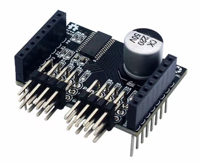pyAI-MV4 8-Channel Servo Module